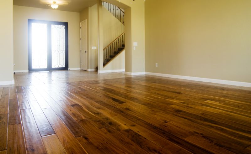 Modern Hardwood Flooring in Bedroom